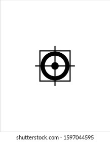 focus icon,vector best flat line icon.