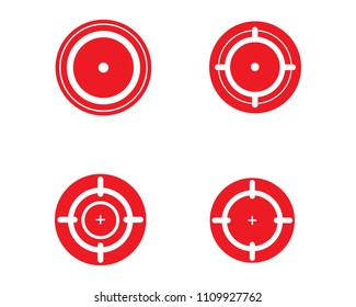 Focus Logo Template vector icon illustration design
