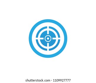 Focus Logo Template vector icon illustration design
