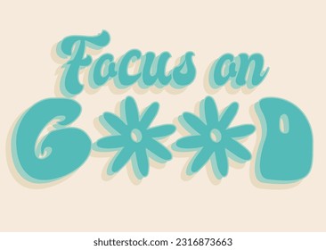 FOCUS ON GOOD PRINT TYPOGRAOPHY