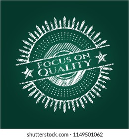 Focus on Quality on blackboard