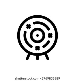 Focus Target Aim Concentration Attention Clarity Icon