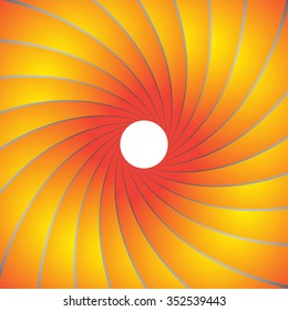 Focus target orange vector illustration design background.