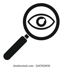 Focus team icon simple vector. Work target. Meeting job