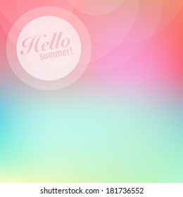 focus unfocused vector summertime card summertime texture colorful spring conceptual colourful new modern empty glowing fleece hazy luxurious lighting art ornamental drip letterhead shine science publ