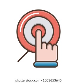 Focus vector icon
