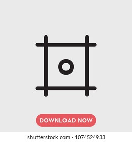 Focus vector icon