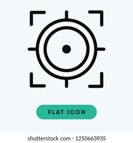 Focus vector icon
