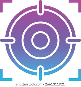 Focus vector icon. Can be used for printing, mobile and web applications.