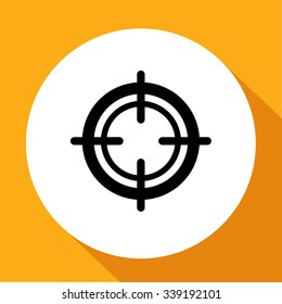 Focus Vector Icon , peephole