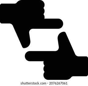 ilustración del vector de enfoque en un fondo transparente. Símbolos de calidad premium. Icono vectorial de trazo para el concepto y diseño gráfico.