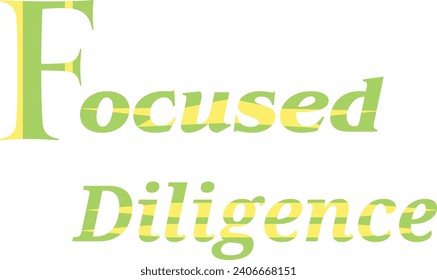 Focused Diligence Shirt Design for Committed Style , Quate of Focused Diligence Design 