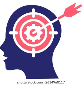 Focusing Icon Fill Vector Illustration
