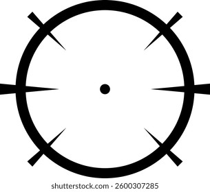 Focusing through sniper scope crosshairs, aiming precisely at the target, embodies accuracy, determination, and the relentless pursuit of achieving goals and objectives