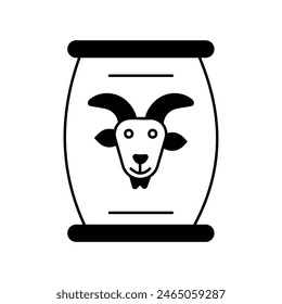 fodder icon with white background vector stock illustration