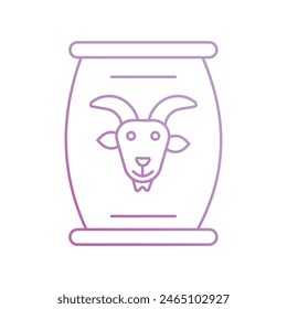 fodder icon with white background vector stock illustration
