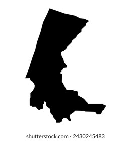 Fofo County map, administrative division of American Samoa. Vector illustration.