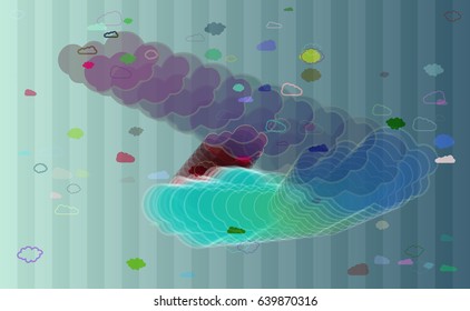 fog art background