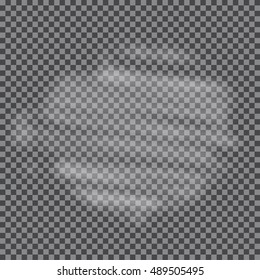 Fog, cloud, smoke isolated transparent special effect. White vector cloudiness, mist or smog background. Vector illustration.