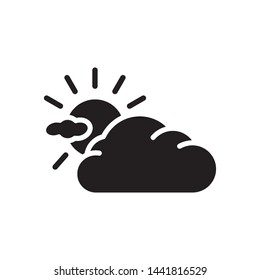fog day icon vector design template
