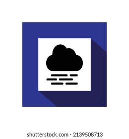 Fog icon, Weather icon vector illustration.