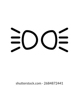 Fog lamp icon illustration vector design template
