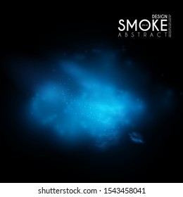 Fog, mist and smoke steam clouds. Transparent effect. Depth design.