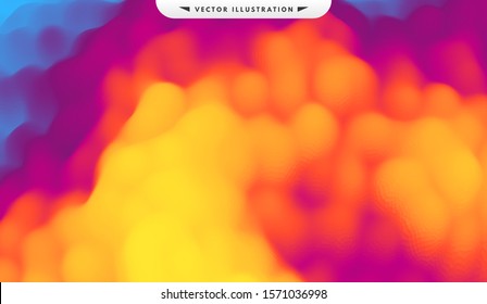 Fog or smoke. Abstract background with dynamic effect. Vector Illustration. 