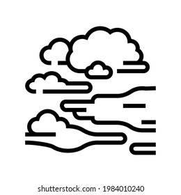 fog smoke color icon vector. fog smoke sign. isolated symbol illustration