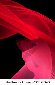 Fog or smoke isolated on black. Vector transparent mist or smog. Abstract cloudiness background.