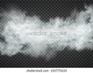fog and smoke isolated on transparent background