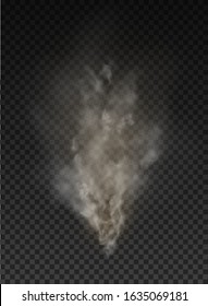 fog and smoke isolated on transparent background