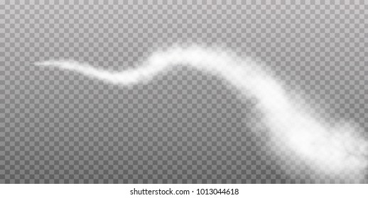 Fog or smoke isolated transparent special effect.