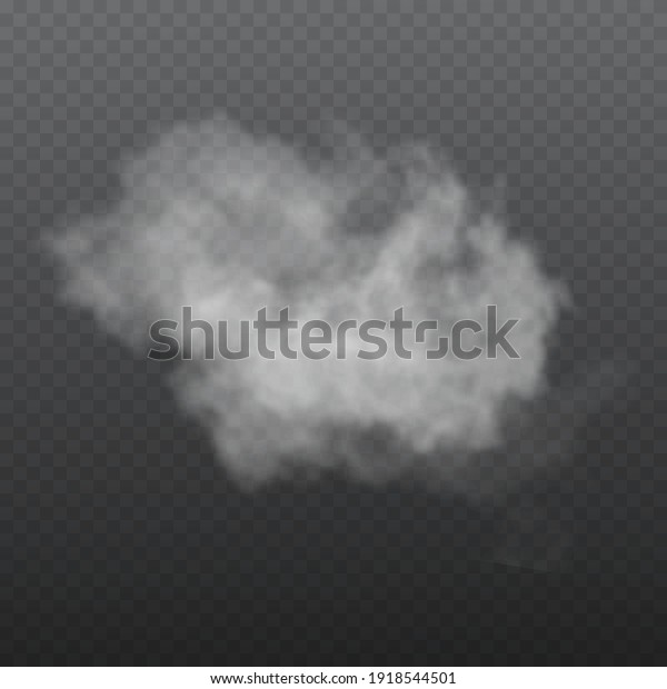 Fog or\
smoke isolated transparent special\
effect.