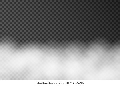 Fog or smoke stock vector image	