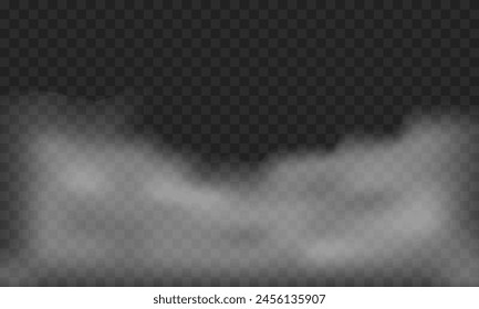 Fog. Thick fog. Smoke. Vector Illustration EPS10.