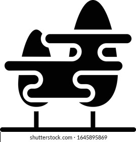 Niebla - Conjunto de iconos del clima. Ilustración vectorial sólida de alta calidad para aplicaciones web y móviles.
