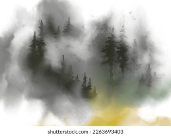Fog Stock Illustrations – 270,733 Fog Stock Illustrations, Vectors &  Clipart - Dreamstime