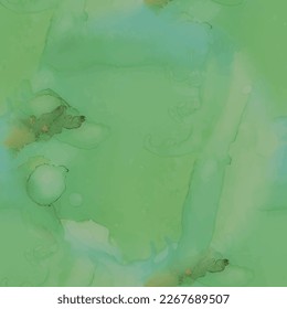Foil Alcohol Ink Marble. Bronze Alcohol Ink Background. Fluid Seamless Glitter. Green Marble Watercolor. Luxury Abstract Painting. Blue Art Paint. Luxury Water Color Canvas. Gold Abstract Background.