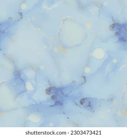 Foil Art Paint. Shiny Vector Ink Glitter. Vector Seamless Background. Blue Marble Background. Gold Alcohol Ink Marble. Gold Seamless Watercolor. Golden Watercolor Marble. Luxury Abstract Ink Painting
