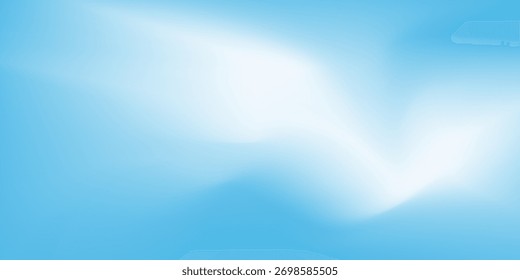 Folienhintergrund mit Metallspiegel-Textur. blaue Gradientenfläche mit Lichtglanzeffekt
