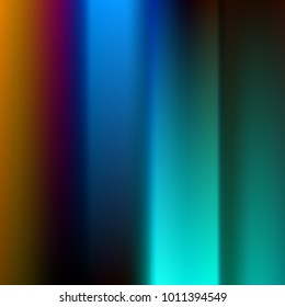 Foil hologram modern deep background. Vivid smooth mesh blurred futuristic template. Bright hipster style backdrop. Intense blank Holographic spectrum gradient for printed products, covers.
