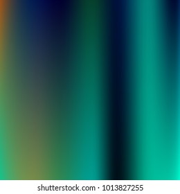 Foil hologram modern deep background. Smooth mesh blurred futuristic template. Bright hipster style backdrop. Blank Holographic spectrum gradient for printed products, covers.