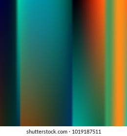 Foil hologram modern deep background. Smooth mesh blurred futuristic template. Bright hipster style backdrop. Blank Holographic spectrum gradient for printed products, covers.