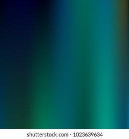 Foil hologram modern deep background. Smooth mesh blurred futuristic template. Bright hipster style backdrop. Blank Holographic spectrum gradient for printed products, covers.