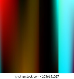 Foil hologram modern deep background. Vivid smooth mesh blurred futuristic template. Bright hipster style backdrop. Intense blank Holographic spectrum gradient for printed products, covers.