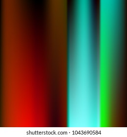 Foil hologram modern deep background. Vivid smooth mesh blurred futuristic template. Bright hipster style backdrop. Intense blank Holographic spectrum gradient for printed products, covers.