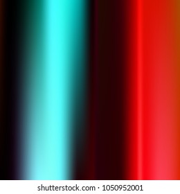 Foil hologram modern deep background. Vivid smooth mesh blurred futuristic template. Bright hipster style backdrop. Intense blank Holographic spectrum gradient for printed products, covers.