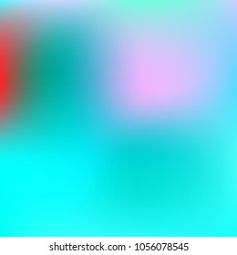 Foil hologram modern deep background. Vivid smooth mesh blurred futuristic template. Bright hipster style backdrop. Technology blank Holographic spectrum gradient for printed products, covers.