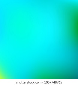 Foil hologram modern deep background. Vivid smooth mesh blurred futuristic template. Bright hipster style backdrop. Technology blank Holographic spectrum gradient for printed products, covers.